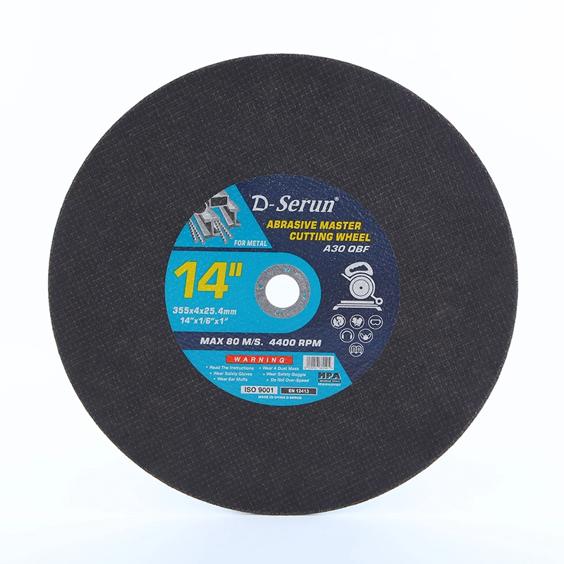 14′ ′ Cutting Disc for Metal/Stainless Steel Abrasive
